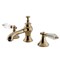 Kingston Brass KC7062WLL 8" Widespread Bathroom Faucet, Polished Brass KC7062WLL - alternate 1